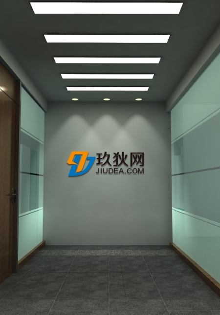 室内室外标志场景墙面样机效果logo贴图